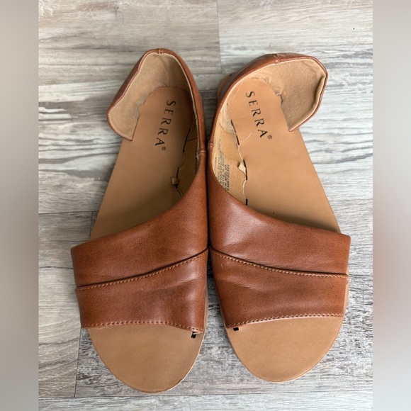 Serra Shoes - Serra Women's Brown Sandals Size 8